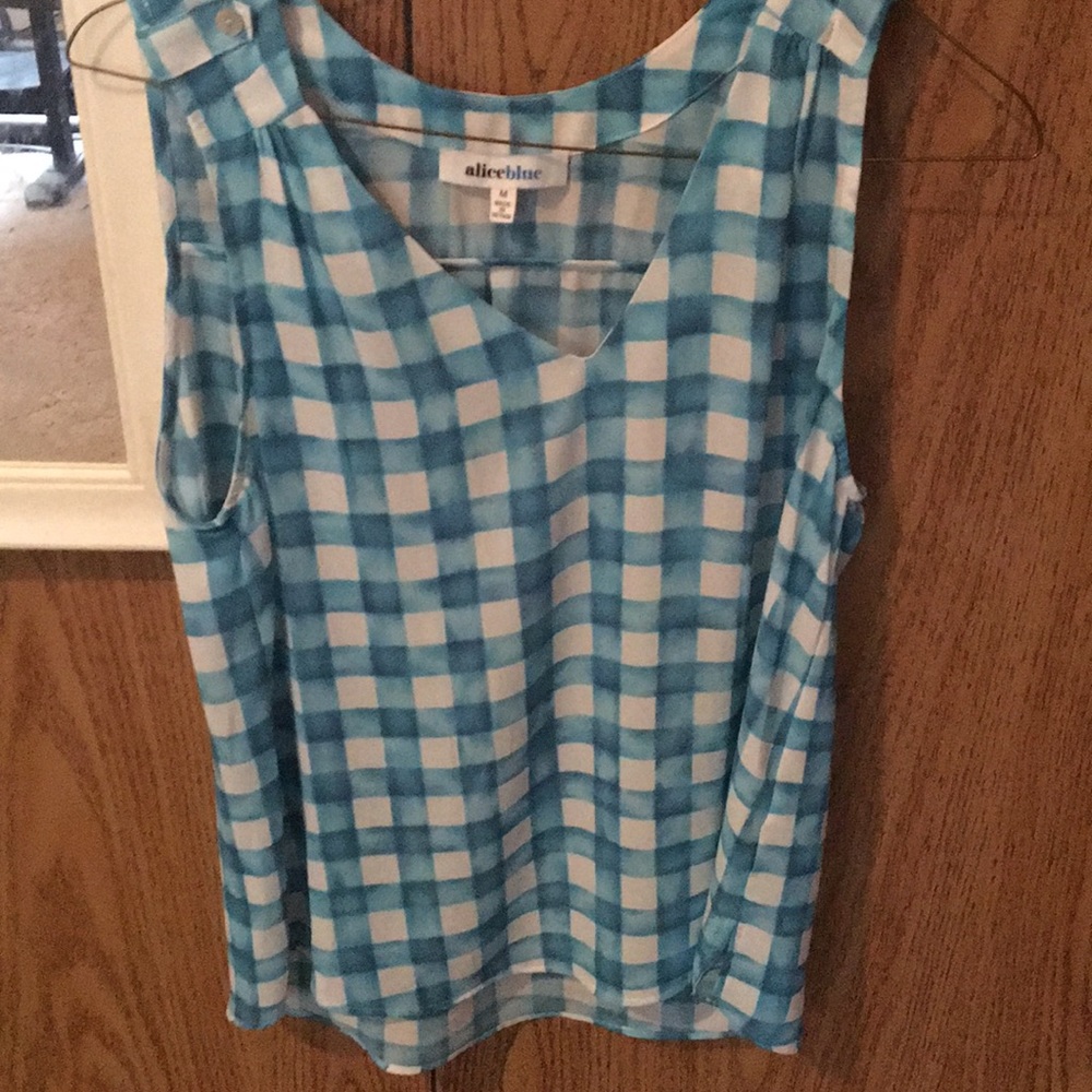 Checkered blouse